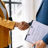 Business owner reviewing confidentiality clauses to protect sensitive company information